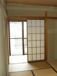 パイン素材を使った全面リフォーム